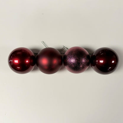 80mm Dark Red - 120pcs