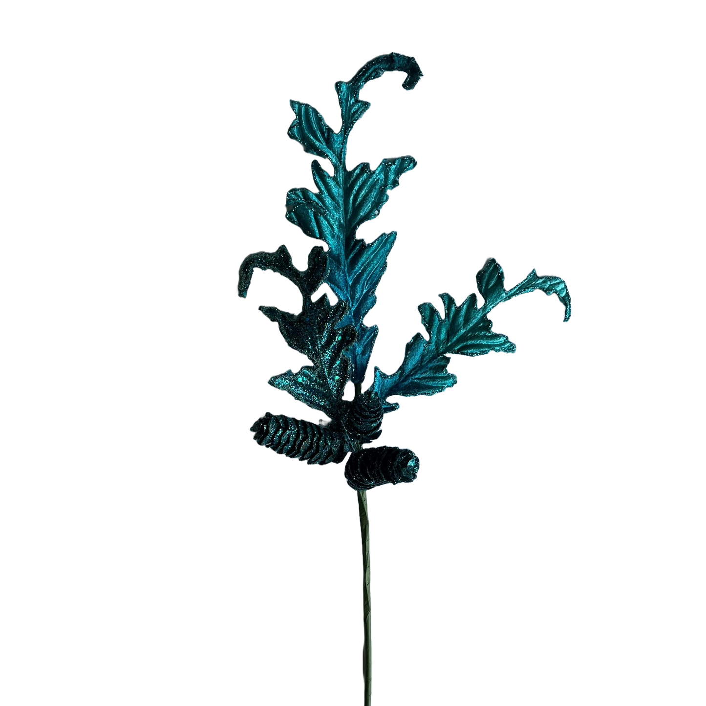 Turquoise Acanthus Leaf -  Pack of 10