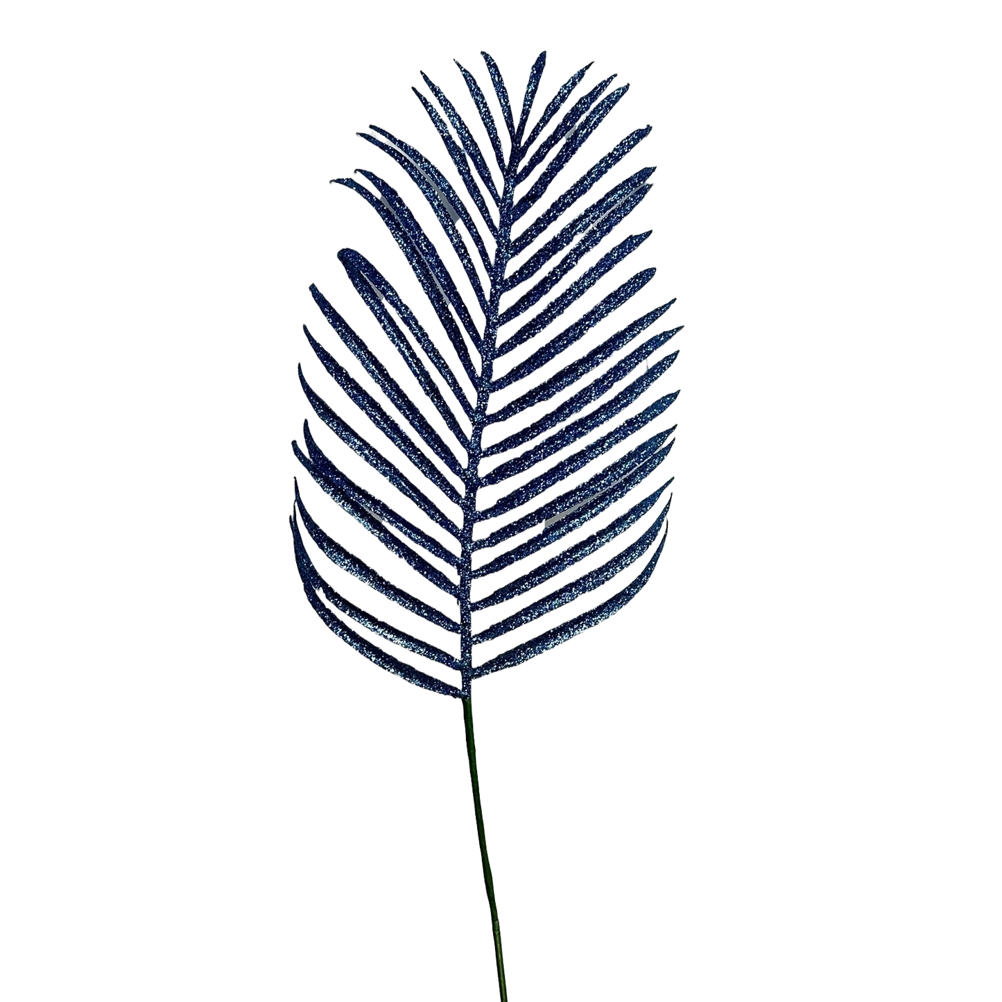 14Inch Blue (Midnight) Palm Leaf - Pack of 10