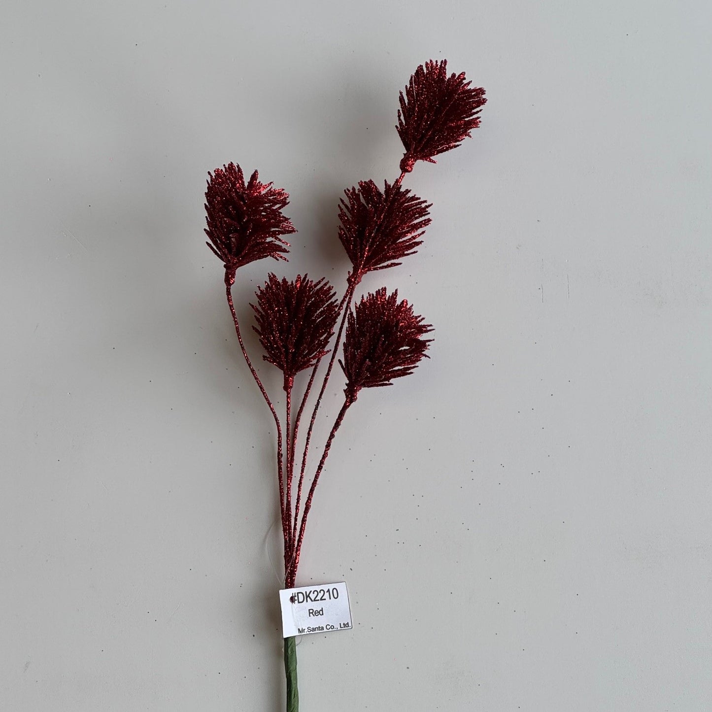 22Inch Red Nubbin Flower - 10pcs