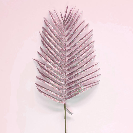 14Inch Pink Palm Leaf - Pack of 10