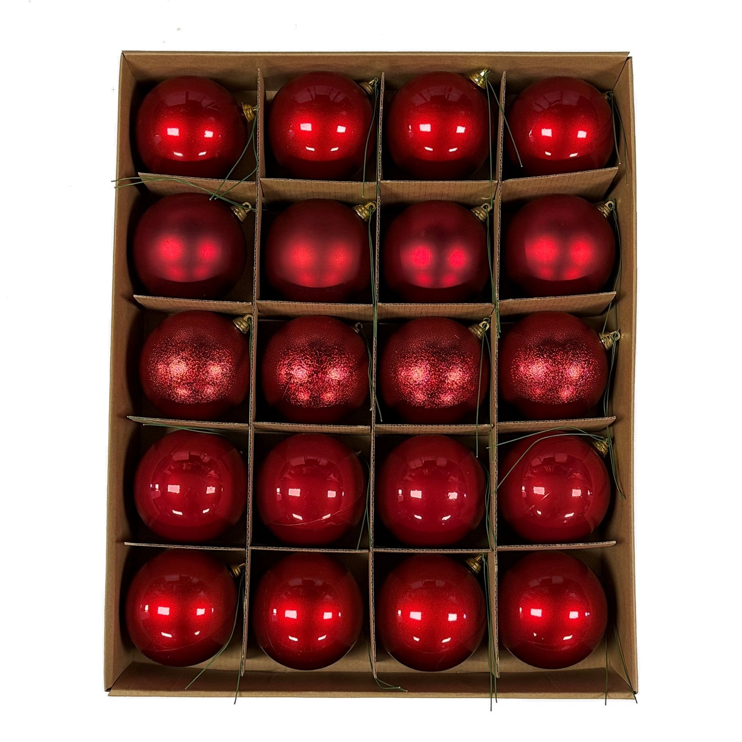 80mm Red - 120pcs