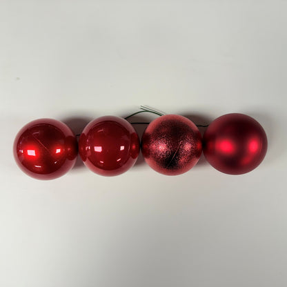 80mm Red - 120pcs